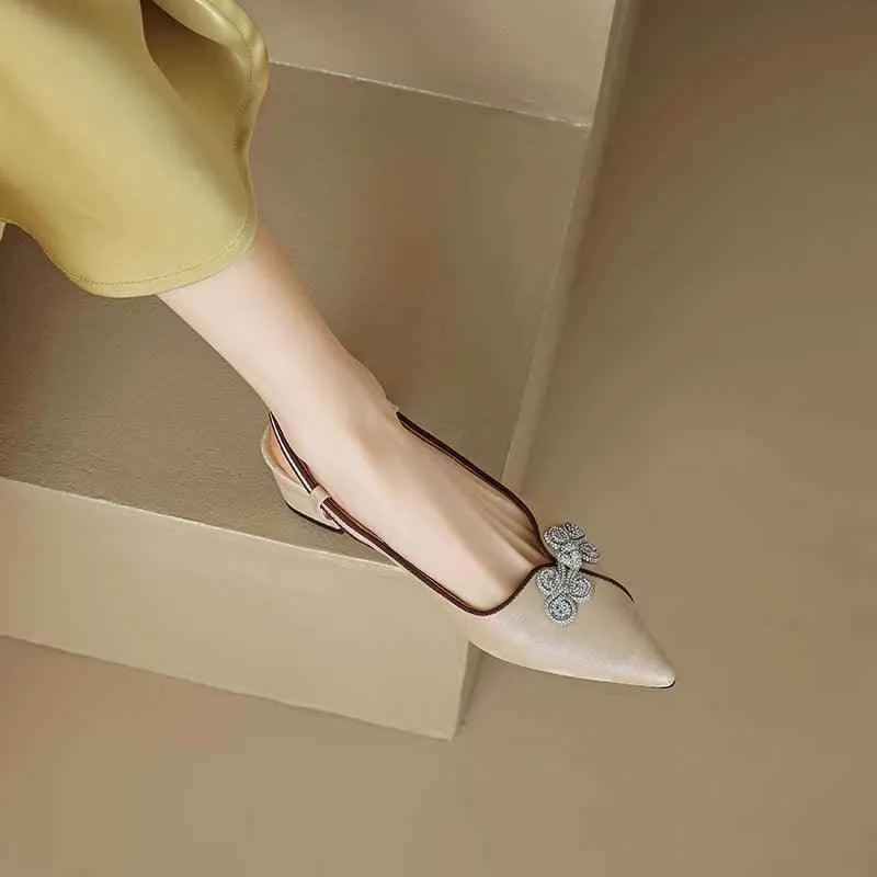 TSS43 Thick High Heel Sandals - Women's Casual Shoes