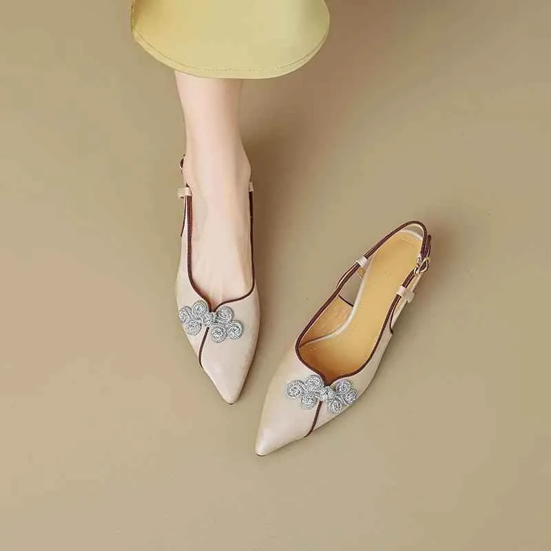TSS43 Thick High Heel Sandals - Women's Casual Shoes
