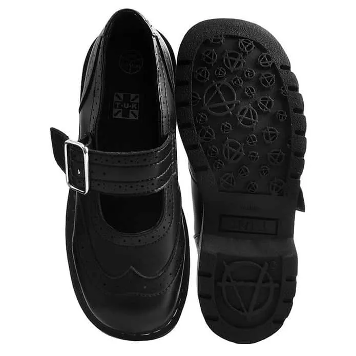 TUK Vegan Brogue Mary Jane T2269