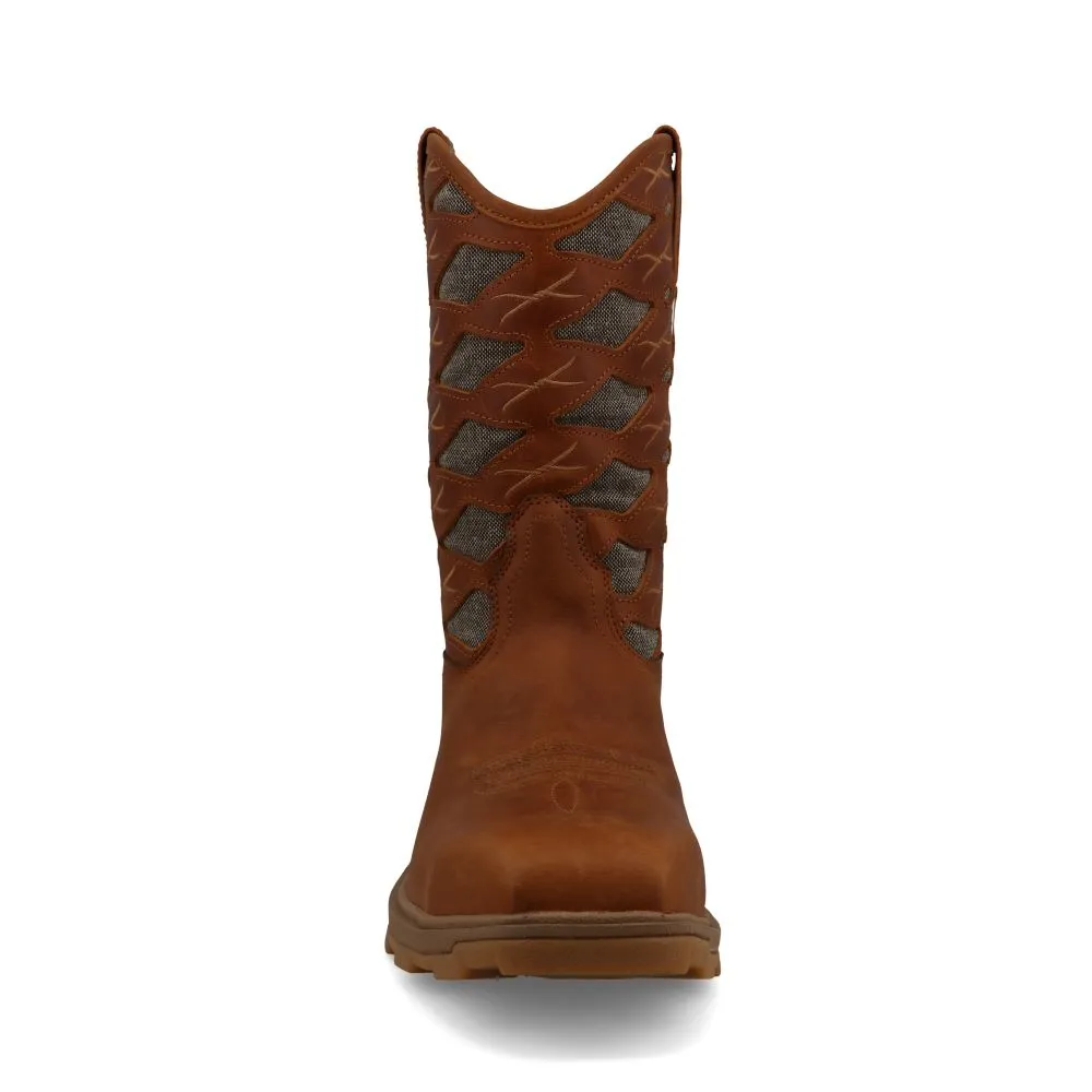 'Twisted X' Men's 11" Ultralite X™ EH Comp Toe - Cinnamon / Eco Dust