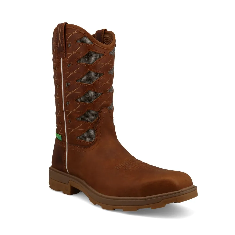 'Twisted X' Men's 11" Ultralite X™ EH Comp Toe - Cinnamon / Eco Dust