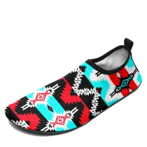 Two Spirit Dance Sockamoccs Kid's Sockamoccs Slip On Shoes