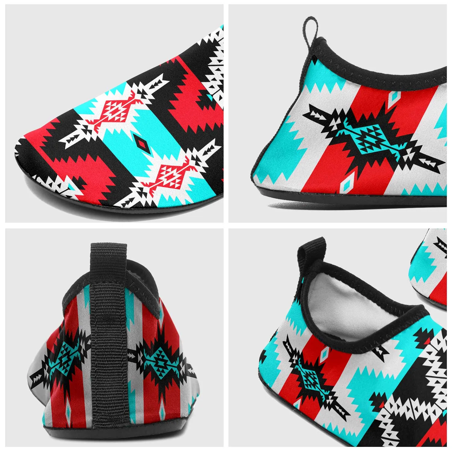 Two Spirit Dance Sockamoccs Kid's Sockamoccs Slip On Shoes