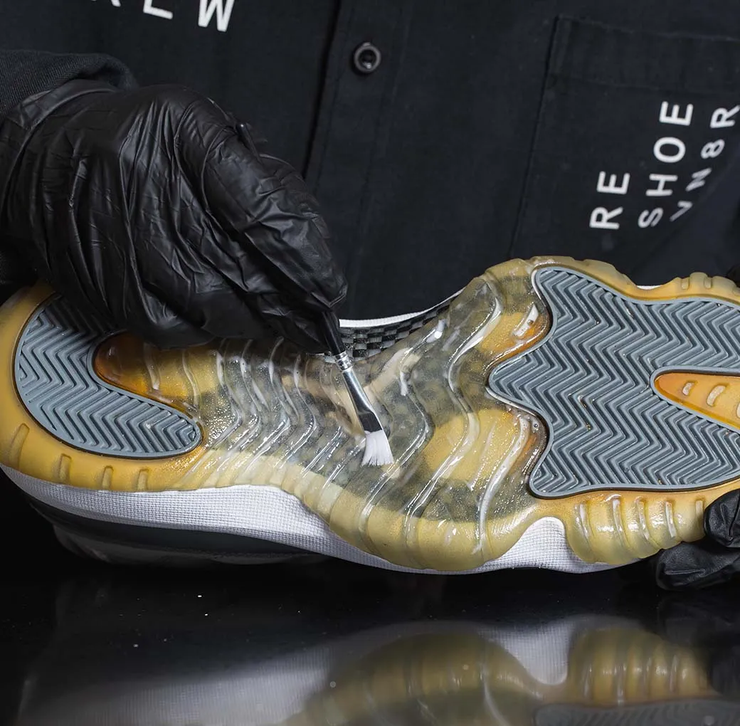 UN-YELLOWING CLEAR SOLES (Mail In Service)
