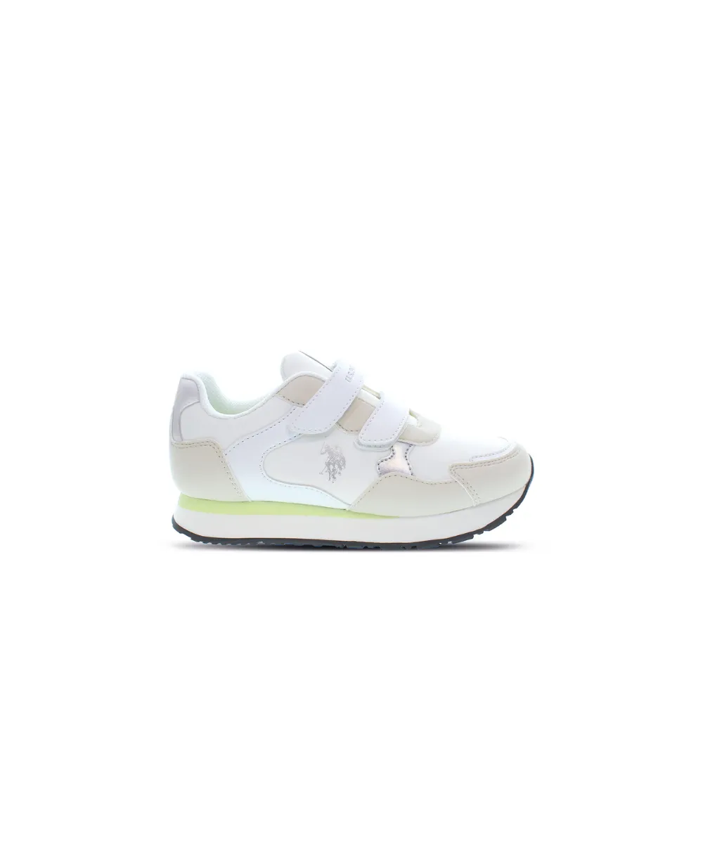 US POLO KID'S SNEAKERS WITH SHINE