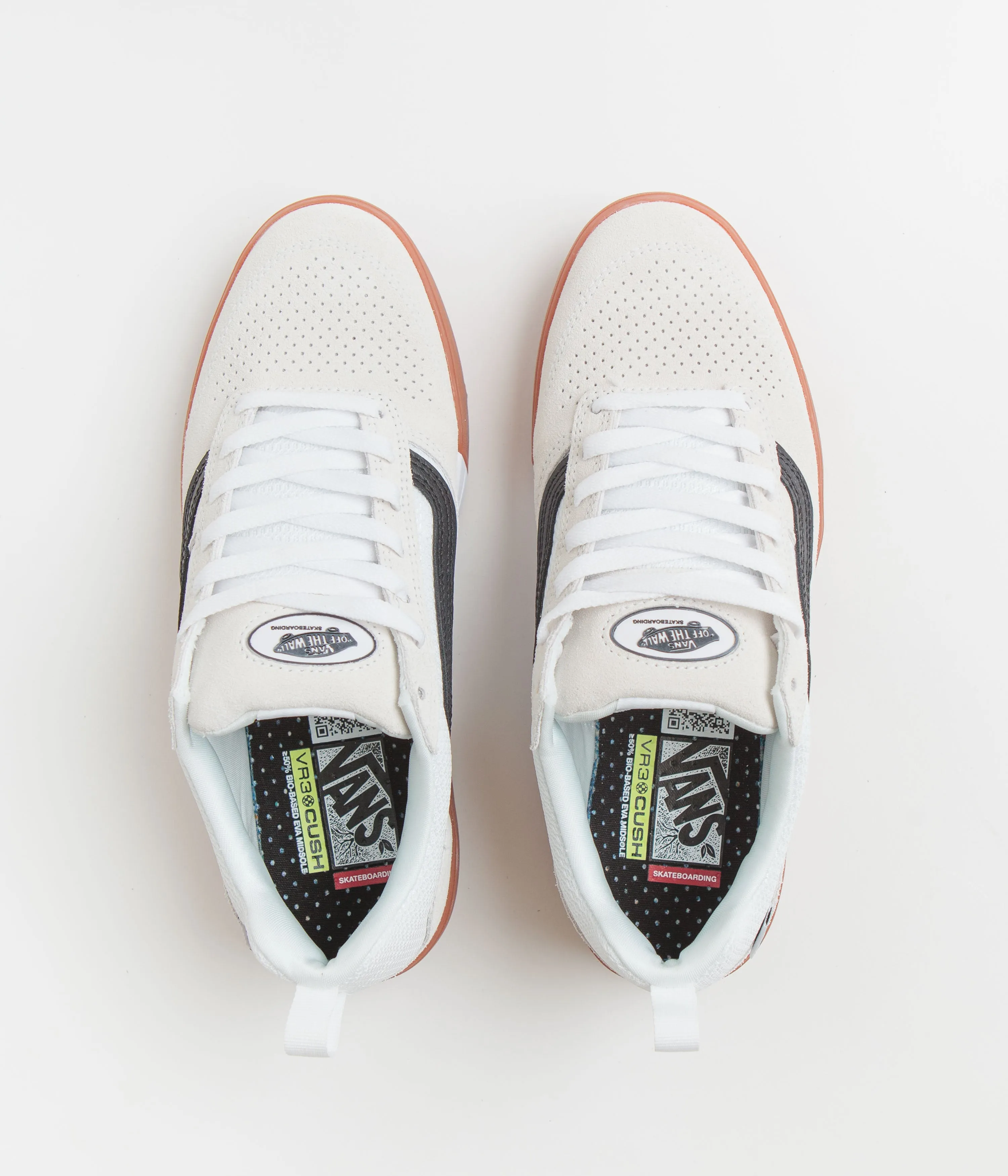 Vans Zahba Shoes - White / Black / Gum