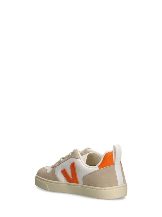 Veja   V10 chrome-free leather sneakers 
