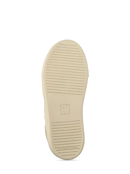 Veja   V10 chrome-free leather sneakers 