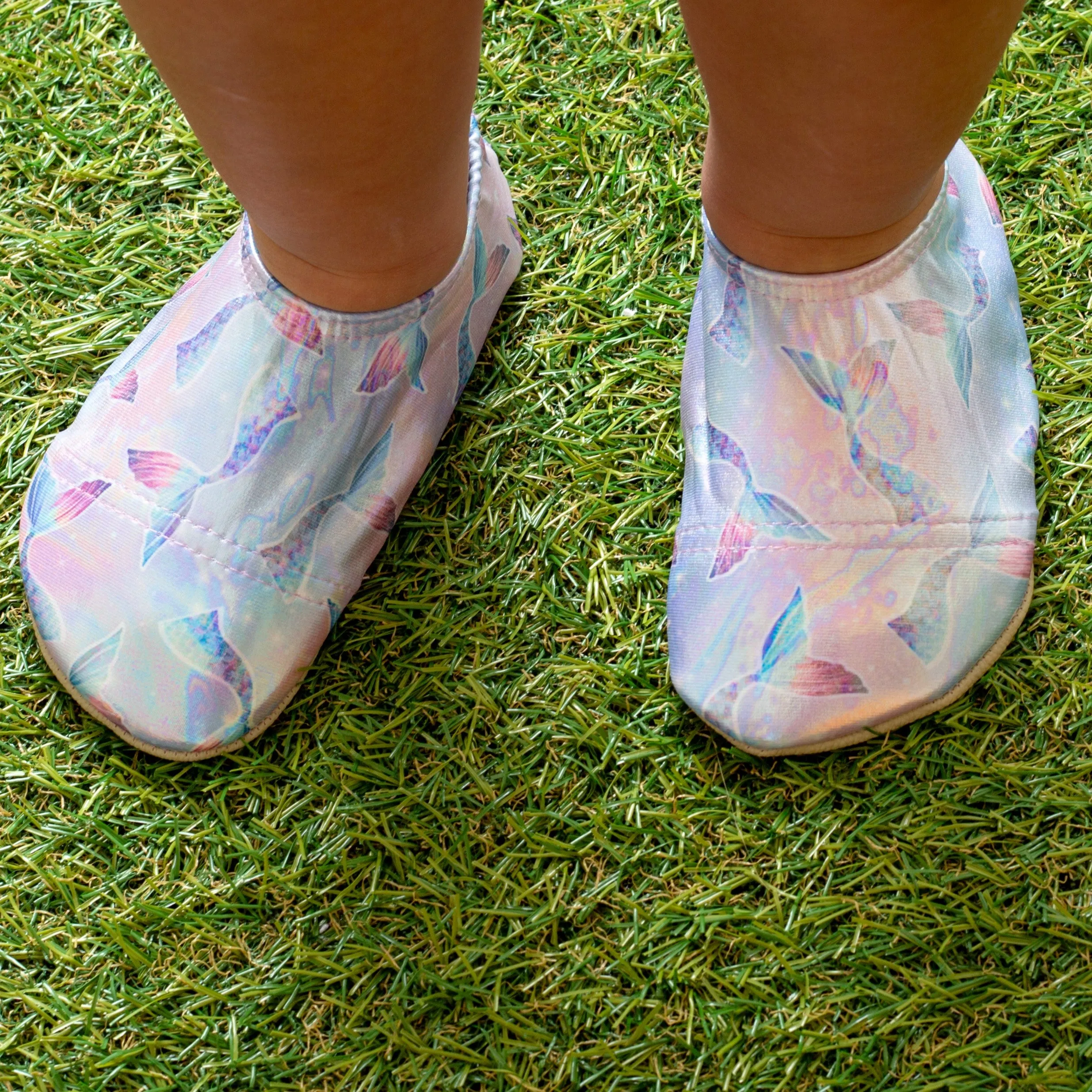 Venice Foil Print Kids Slipfree Shoes