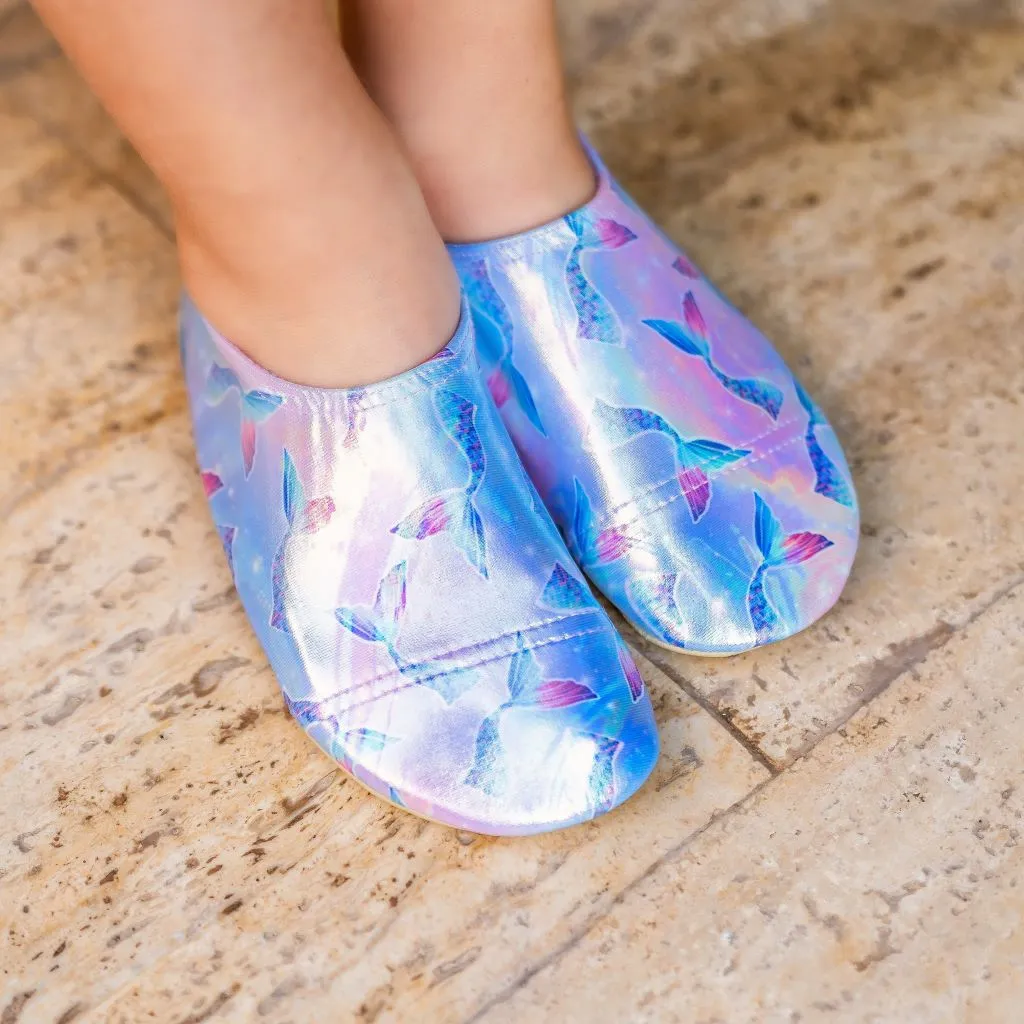 Venice Foil Print Kids Slipfree Shoes