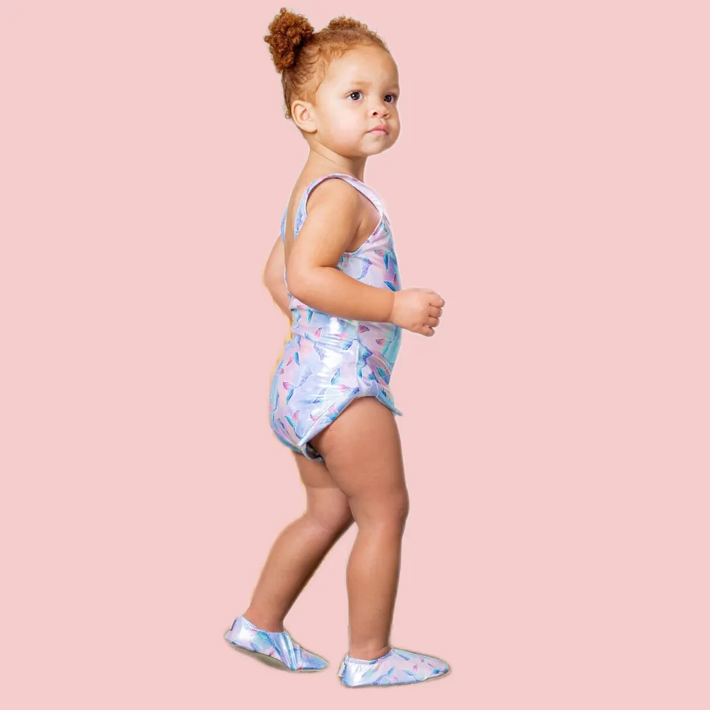 Venice Foil Print Kids Slipfree Shoes