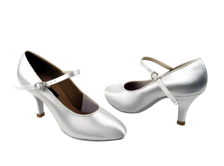Very Fine Standard Ballroom Dance Shoes with Straight Strap 5024 in Stock