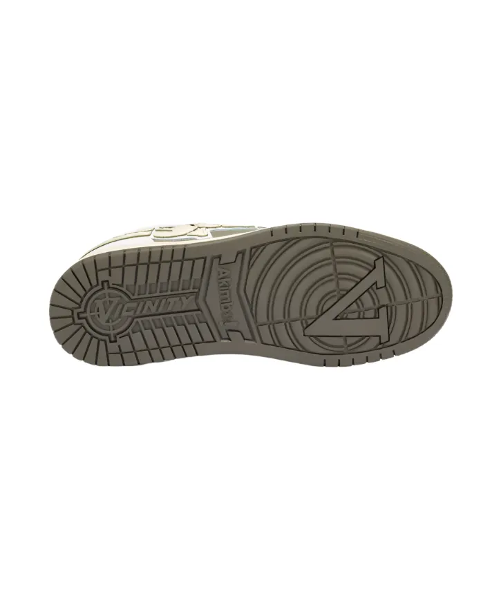 Vicinity Akimbo Lows Sneaker Bone Caper