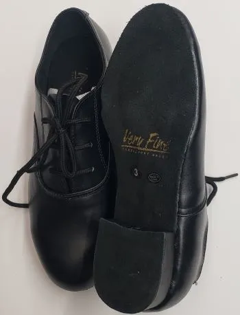 Waylen Jr.-- Boy's Standard Ballroom Oxford -- Black