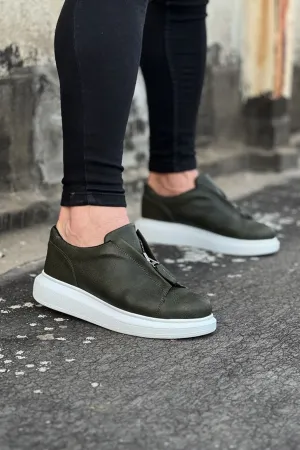 WG010 Khaki Men's Casual Shoes