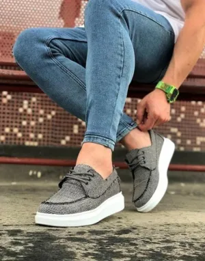 WG503 Gray Men's Casual Shoes