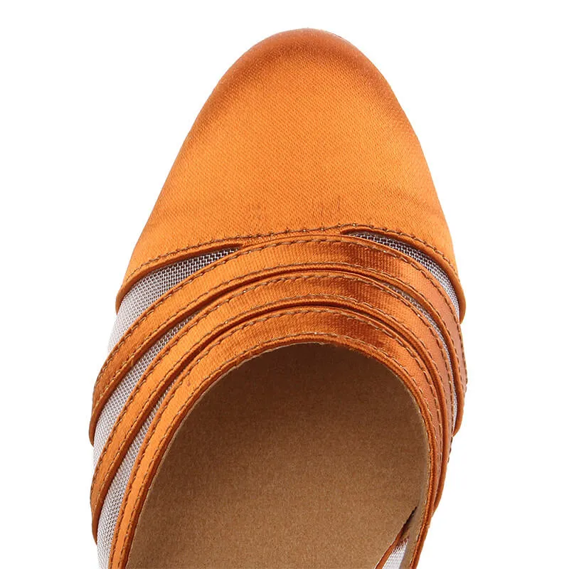 Women Closed Toe Ballroom Dance Shoes
