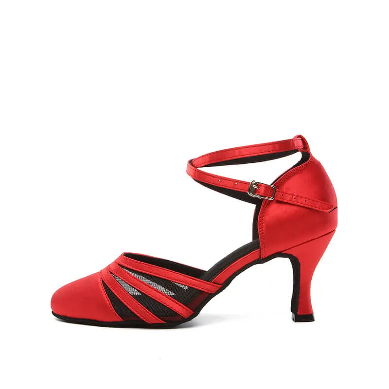 Women Closed Toe Ballroom Dance Shoes