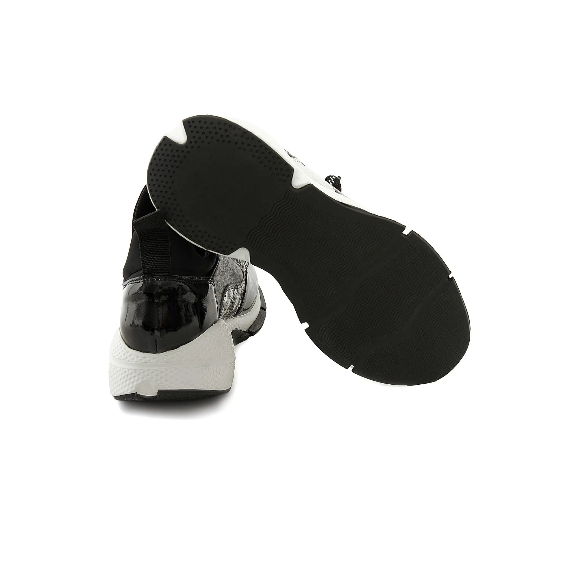 Women's Snake Leather Handmade Sneakers W5010