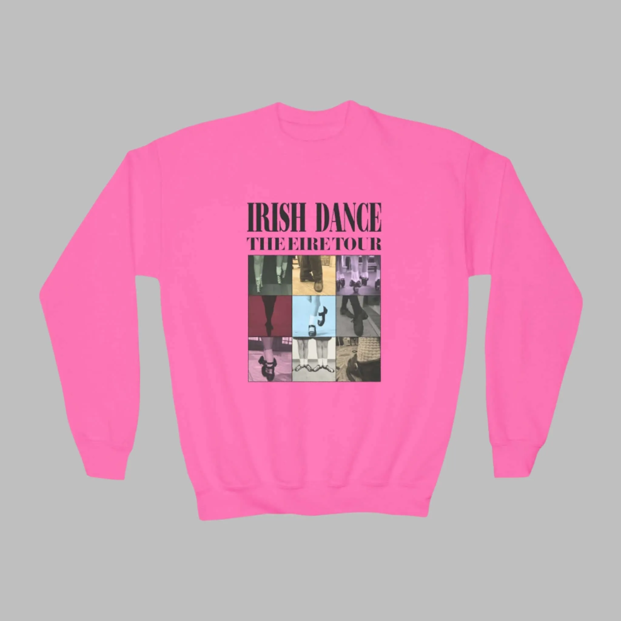 Youth Eire Tour Crewneck Sweatshirt – For Young Dancers with Styl