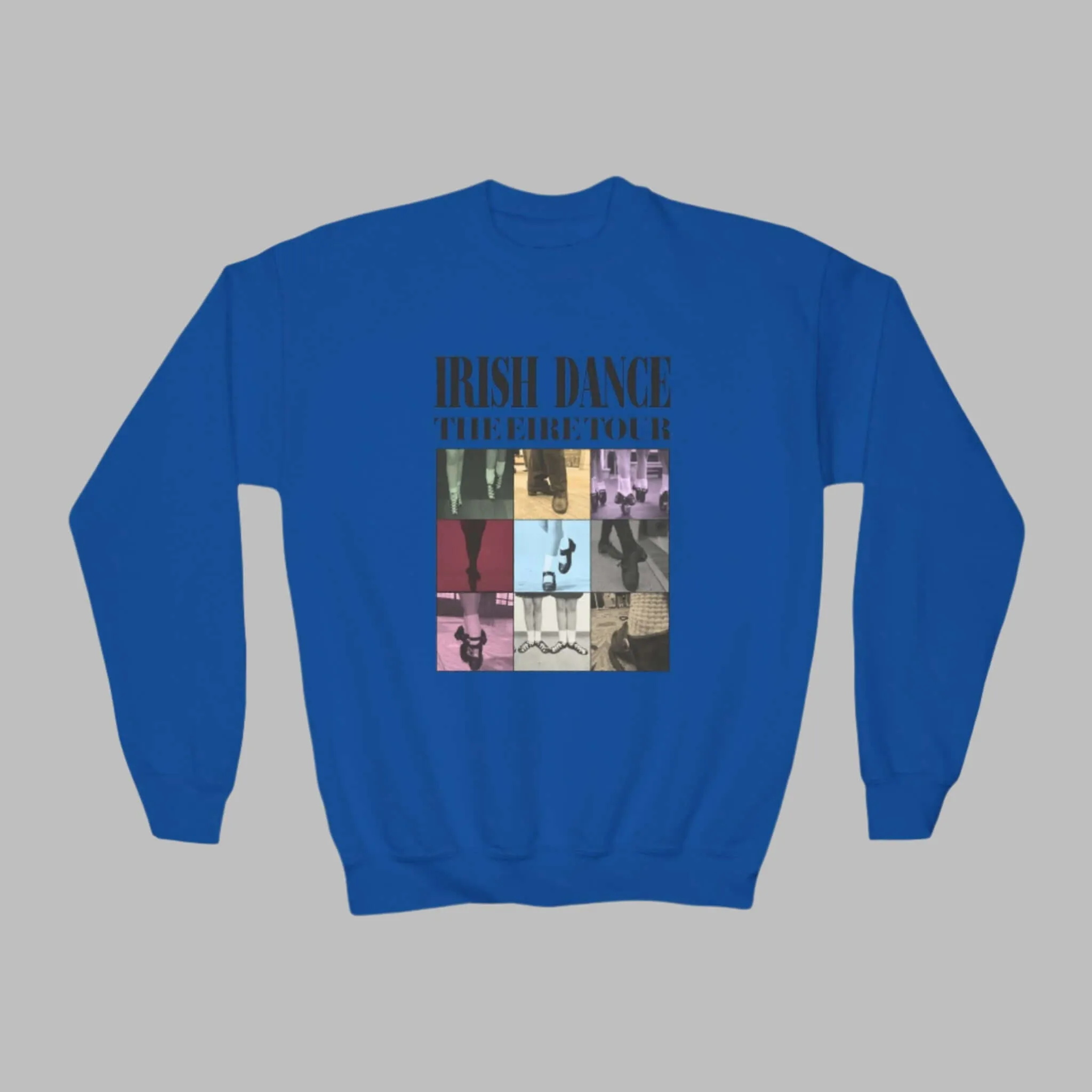 Youth Eire Tour Crewneck Sweatshirt – For Young Dancers with Styl