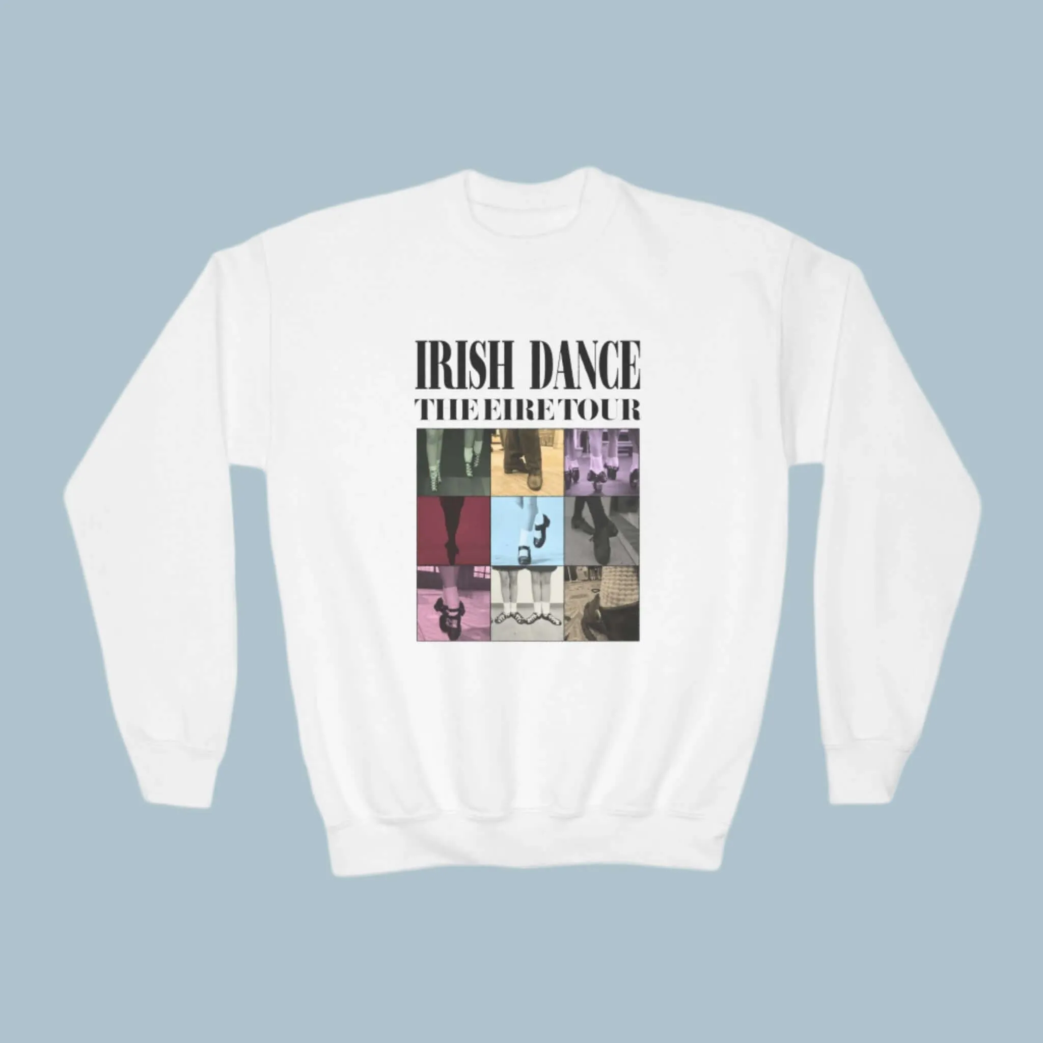 Youth Eire Tour Crewneck Sweatshirt – For Young Dancers with Styl