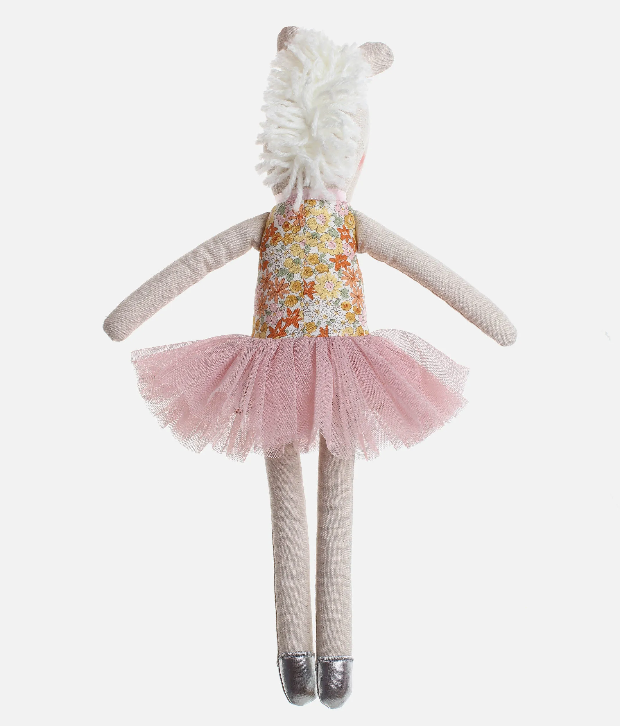 Yvette Unicorn Soft Doll, Pink Tutu Skirt