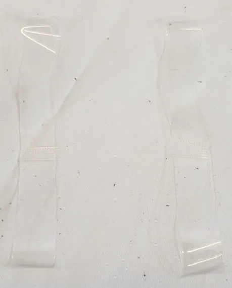 Zelda -- 1.5" CM Ballroom Straps -- Clear